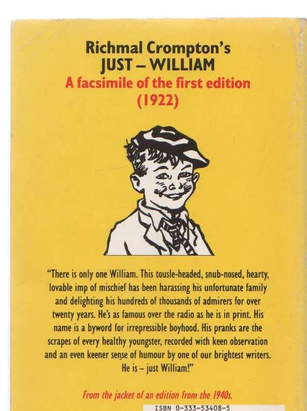 JUST WILLIAM - RICHMAL CROMPTON (1990)
