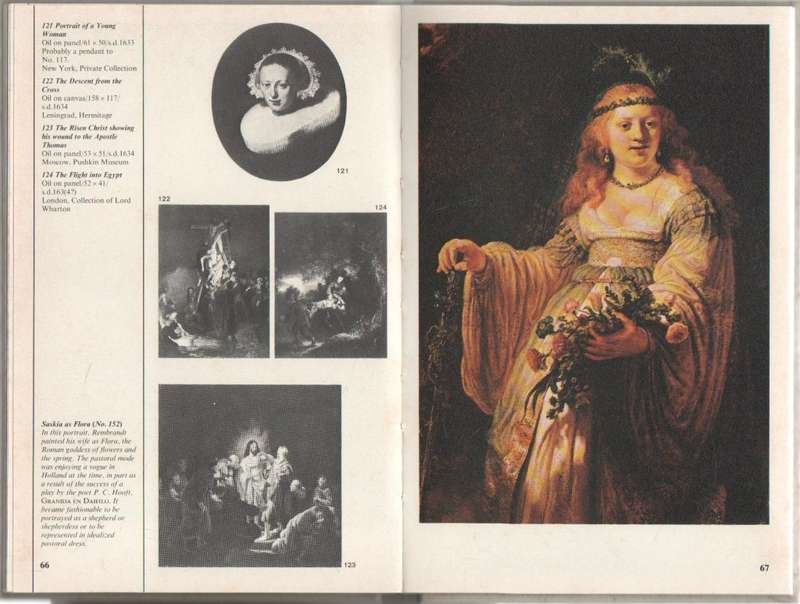 REMBRANDT , THE COMPLETE PAINTING 1 - CHRISTOPHER BROWN (1979)