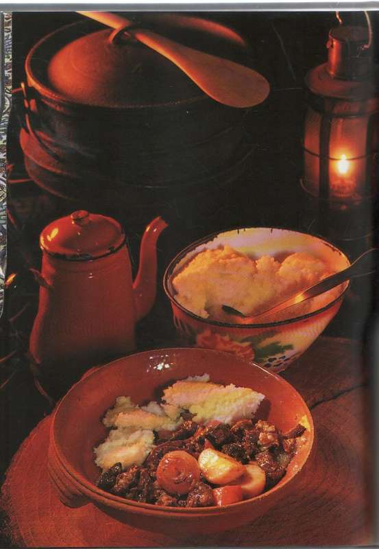EGOLI, FRANZ MARX, RESEPTEBOEK - EDUAN NAUDE & BRIAN SHALKOFF, GRAMADOELAS AFRIKA RESTAURANT