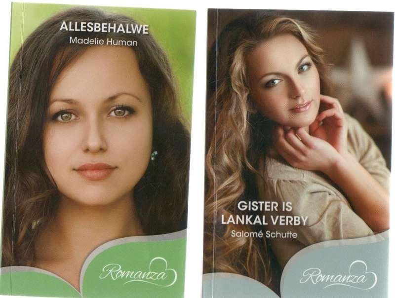 VIER ROMANZA BOEKE, VERSKEIE SKRYWERS