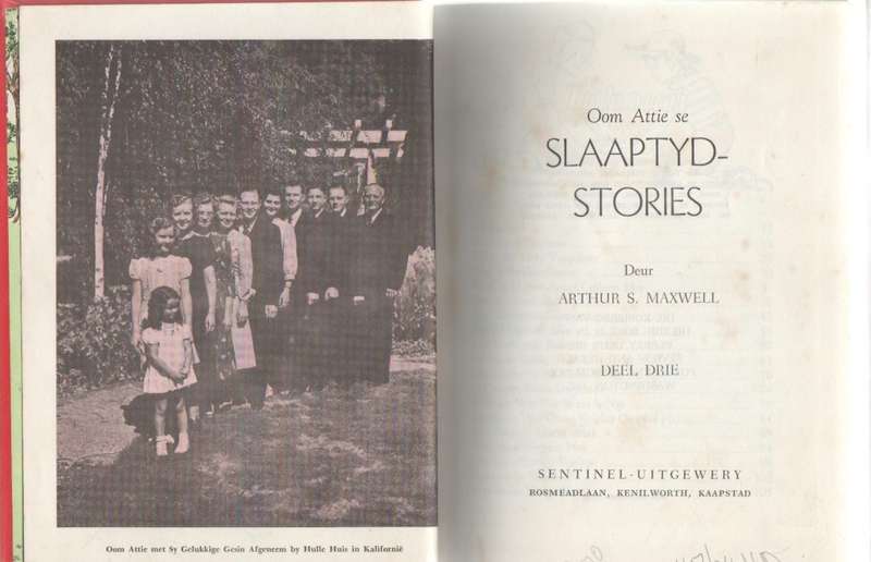 OOM ATTIE SE SLAAPTYD STORIES , DEEL 3 - ARTHUR S MAXWELL (1950)