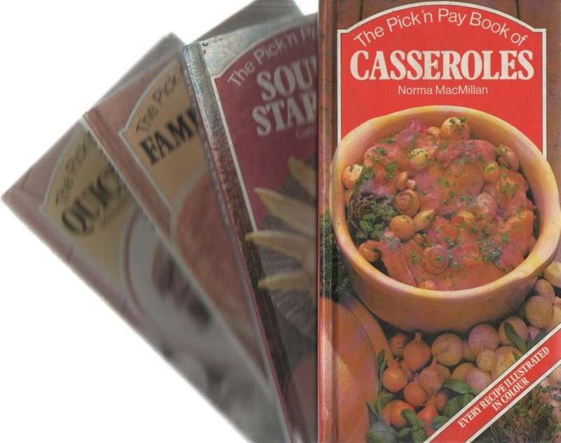 FOUR PICK `N PAY BOOKS, VARIOUS TITLES