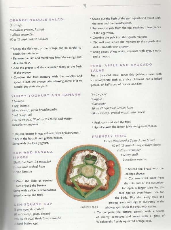 MEALS FOR BABIES AND TODDLERS - DEIRDRE RANDALL (1 ST PUBLISHED 1997)