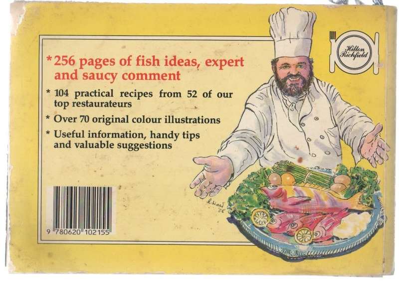 SEAFOOD SPECIALITIES FROM THE SOUTHERN AFRICA`S TOP RESTAURANTS- HILTON RICHFIELD (1986)