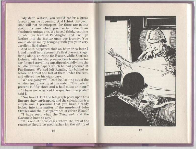 SHERLOCK HOLMES, SILVER BLAZE - SIR ARTHUR CONAN DOYLE (1986) TEEN
