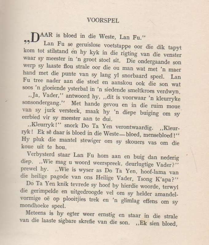 BLOED IN DIE WESTE, `N SPANNINGSVERHAAL - COR DIRKS (1950)