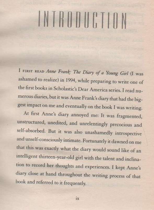 SHADOW LIFE, A PORTRAIT OF ANNE FRANK AND HER FAMILY - BARRY DENENBERG (2005 - SCHOLASTIC)