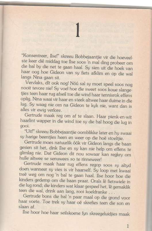 GRYS LAPPIES OP `N GEEL KOMBERS - RIEKIE FOUCHE (1 STE DRUK 1987)