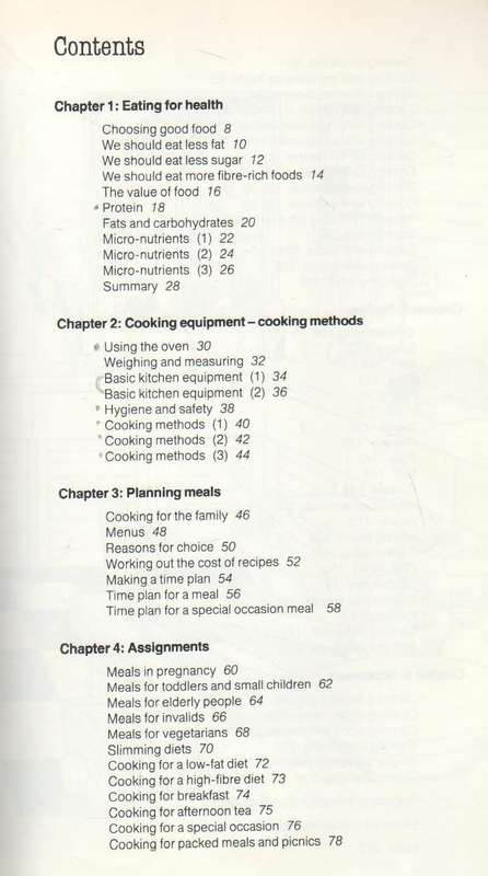 ALL ABOUT FOOD, PRACTICAL HOME ECONOMICS - HELEN MCGRATH (1982)