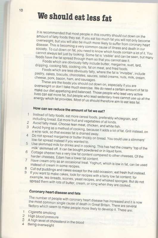 ALL ABOUT FOOD, PRACTICAL HOME ECONOMICS - HELEN MCGRATH (1982)