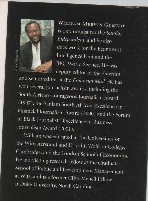 THABO MBEKI AND THE BATTLE FOR THE SOUL OF THE ANC - MERVIN GUMEDE (1 ST PUBL 2005)