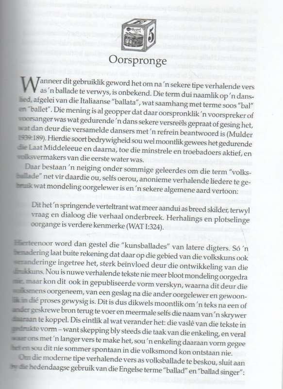 KINDERS VAN KONINGS, VOLKSBALLADES: TEKSTE EN BLADMUSIEK - PIETER W GROBBELAAR (2009)