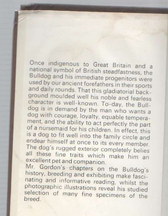THE BULLDOG - JOHN F GORDON (1973)