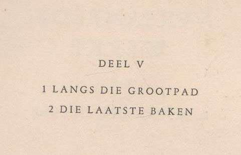 VERSAMELDE WERKE VAN C M VAN DEN HEEVER, DEEL V (OUD - APB)