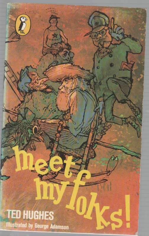 MEET MY FOLKS! - TED HUGHES (NOT DATED) A PUFFIN BOOK