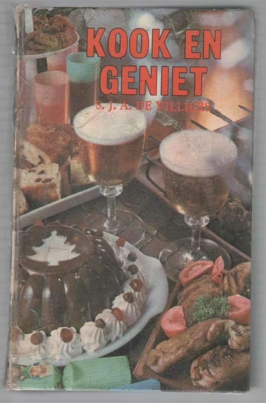 KOOK EN GENIET - S J A DE VILLIERS (10 DE DRUK 1975)