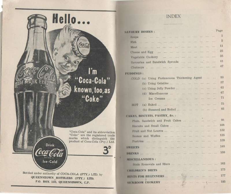 MY FAVOURITE RECIPE - G H S QUEENSTOWN (OLD)