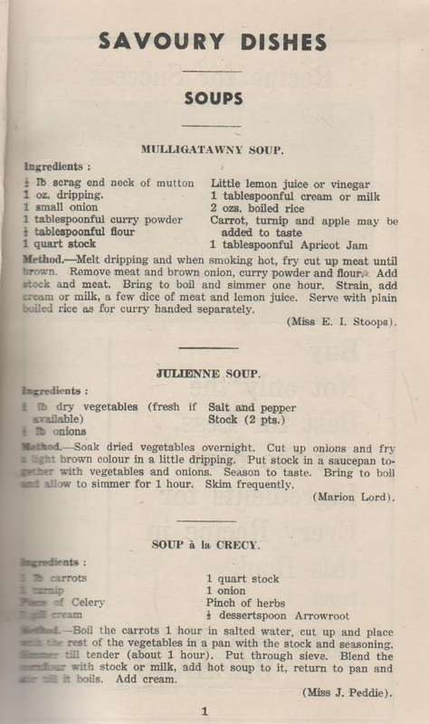 MY FAVOURITE RECIPE - G H S QUEENSTOWN (OLD)