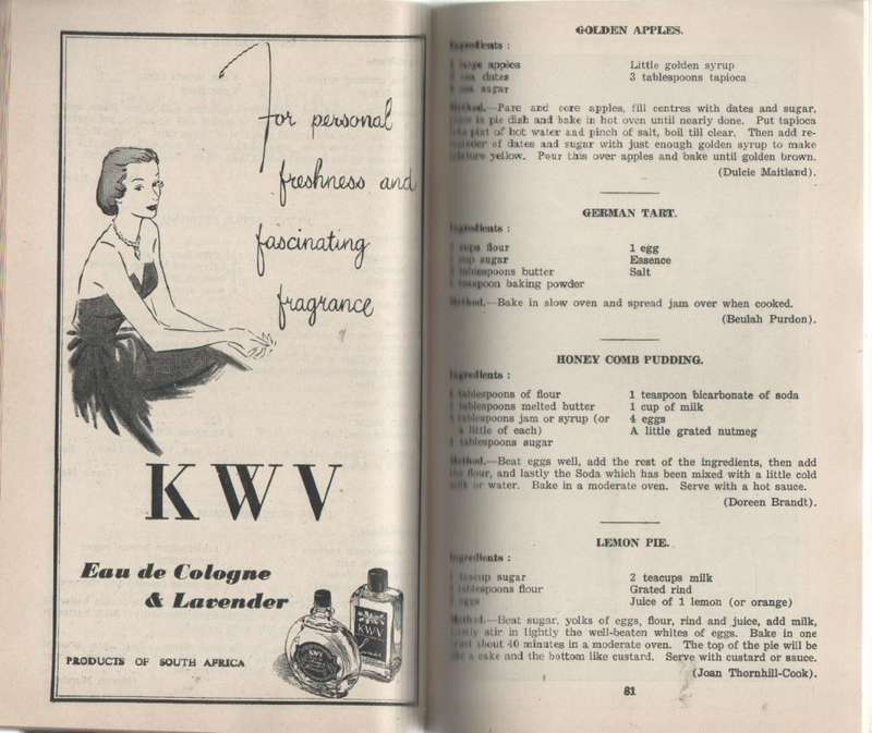 MY FAVOURITE RECIPE - G H S QUEENSTOWN (OLD)
