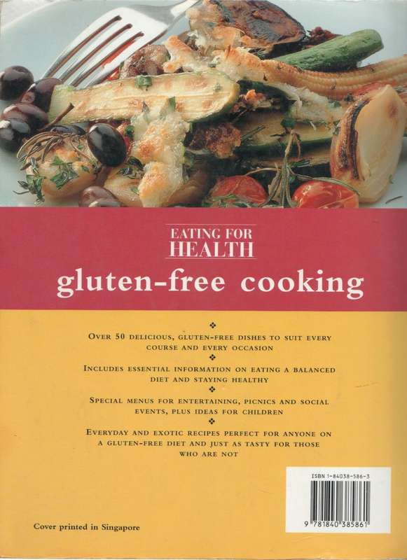 GLUTEN FREE COOKING , 50 HEALTHY RECIPES WITHOUT GLUTEN - ANNE SHEASBY (2001)