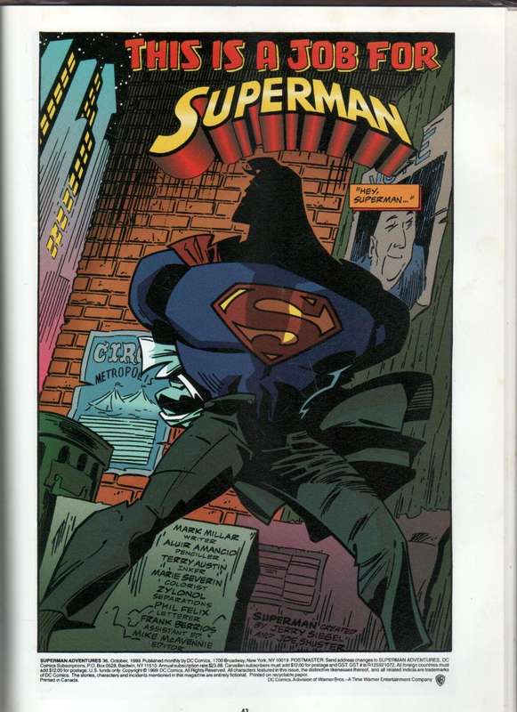 SUPER HEROES ANNUAL 2002 - PEDIGREE 2001