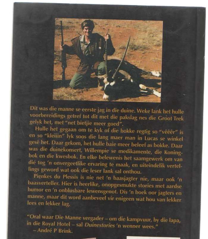 DUINE STORIES - PIENKES DU PLESSIS (1 STE UITGAWE 1996)