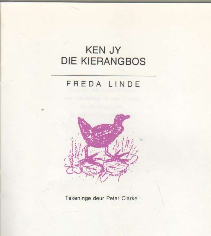 KEN JY DIE KIERANGBOS - FREDA LINDE (1988) JEUG