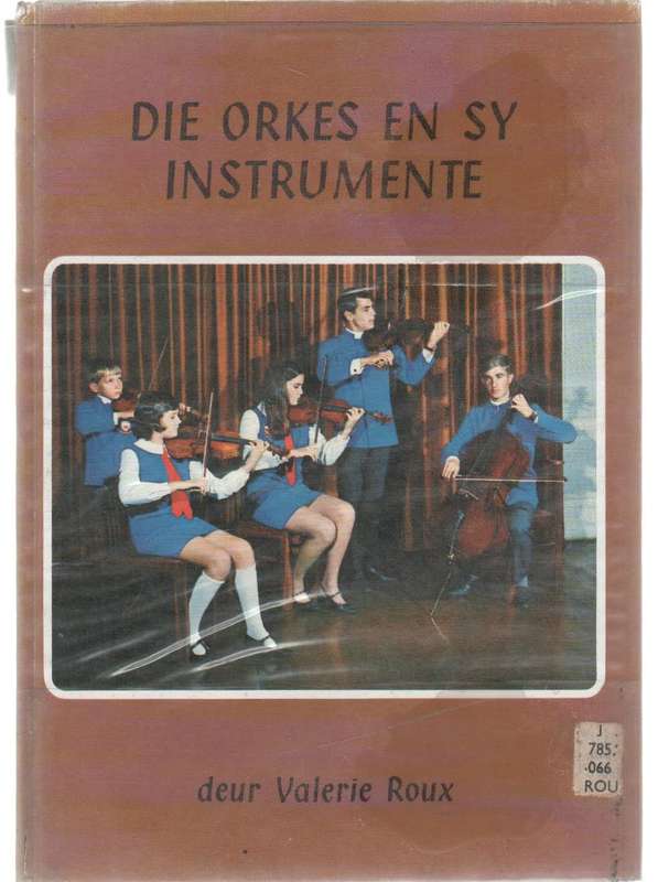 DIE ORKES EN SY INSTRUMENTE - VALERIE ROUX (1971)