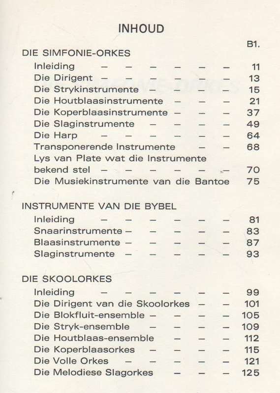 DIE ORKES EN SY INSTRUMENTE - VALERIE ROUX (1971)