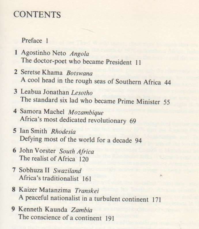 THE TANGLED WEB LEADERSHIP AND CHANGE IN SOUTHERN AFRICA - A P J VAN RENSBURG (1 ST EDITION 1977)