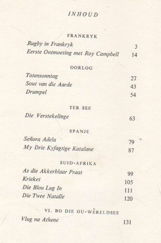 SOUT VAN DIE AARDE - UYS KRIGE (5 DE DRUK 1970)