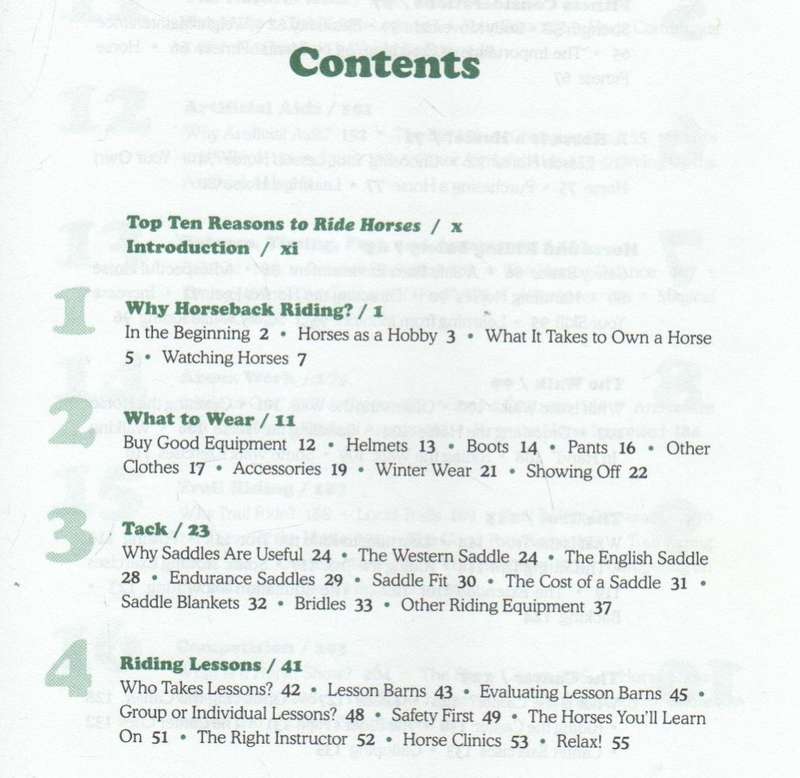THE EVERYTHING HORSEBACK RIDING BOOK - CHERYL KIMBALL (2005)