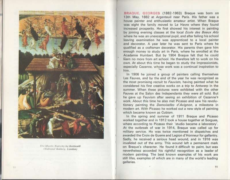 FAMOUS ARTISTS - MACDONALD EDUCATIONAL (1969)