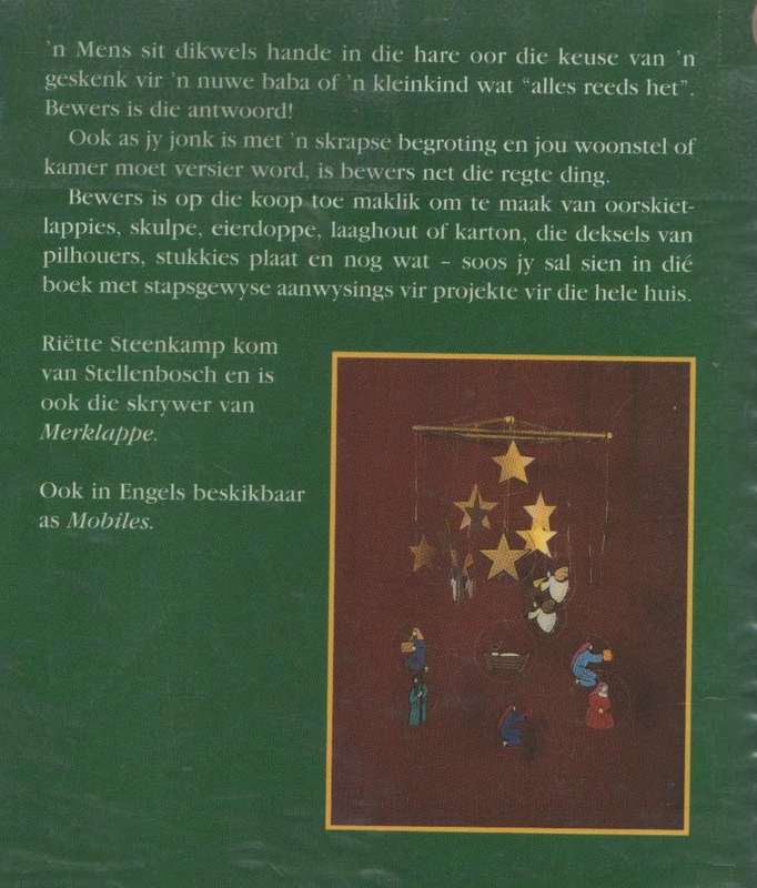 BEWERS - RIETTE STEENKAMP (1 STE UITGAWE 1996)