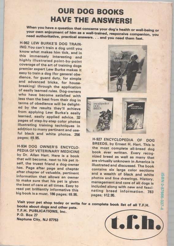 HOW TO RAISE AND TRAIN A MINIATURE PINSCHER - EVELYN MILLER (1971)