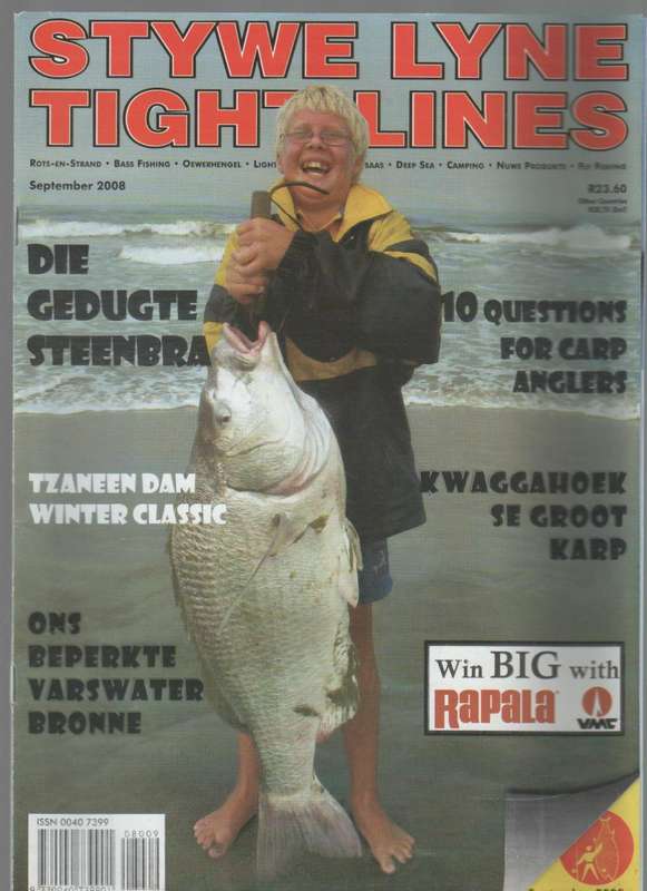ELEVEN TIGHT LINES / STYWE LYNE MAGAZINES - FEBRUARY 2008 TO DECEMBER 2008