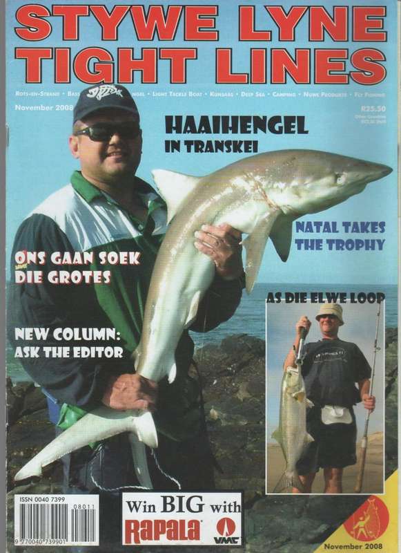 ELEVEN TIGHT LINES / STYWE LYNE MAGAZINES - FEBRUARY 2008 TO DECEMBER 2008