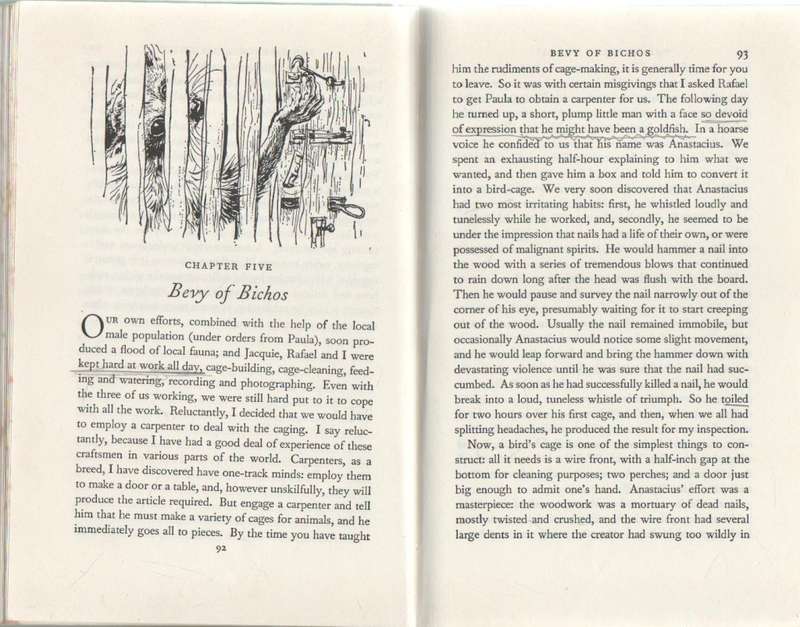 THE DRUNKEN FOREST - GERALD DURRELL (1973)