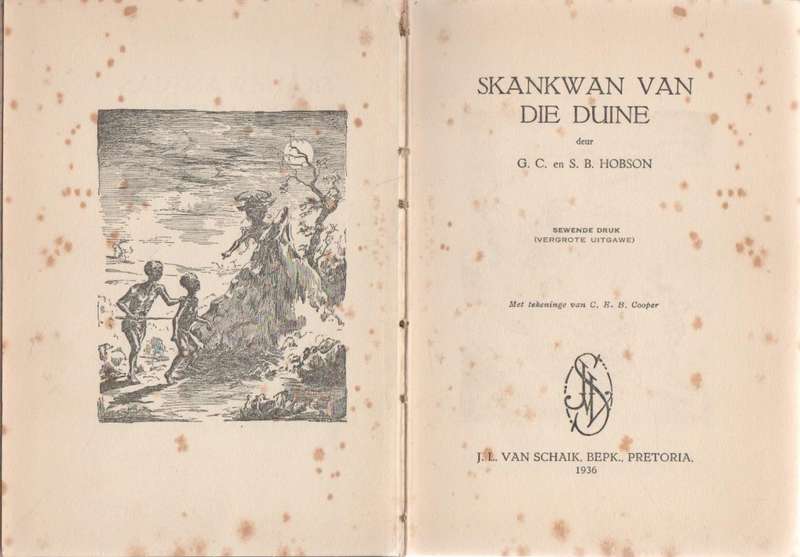 SKANKWAN VAN DIE DUINE - G C EN S B HOBSON (1936) BOESMANVERHAAL