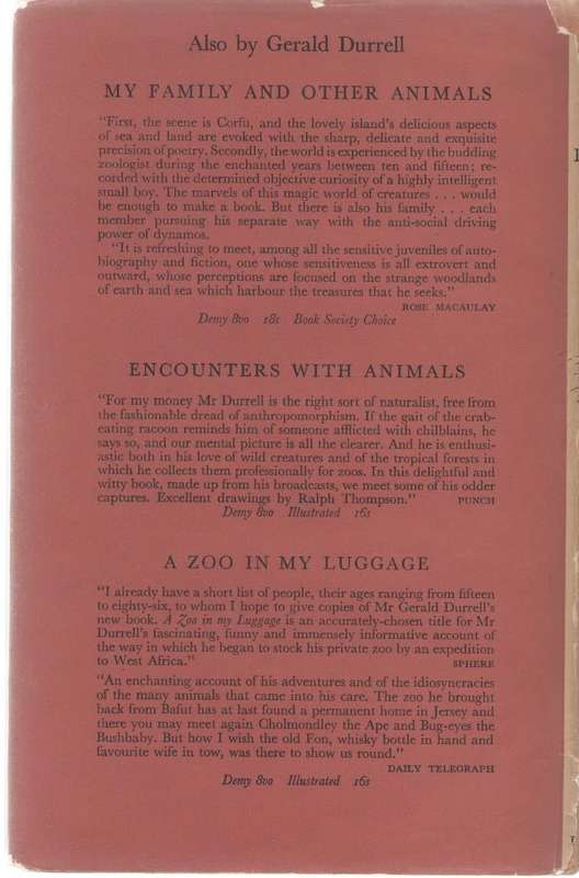 THE WHISPERING LAND - GERALD DURRELL (1961)