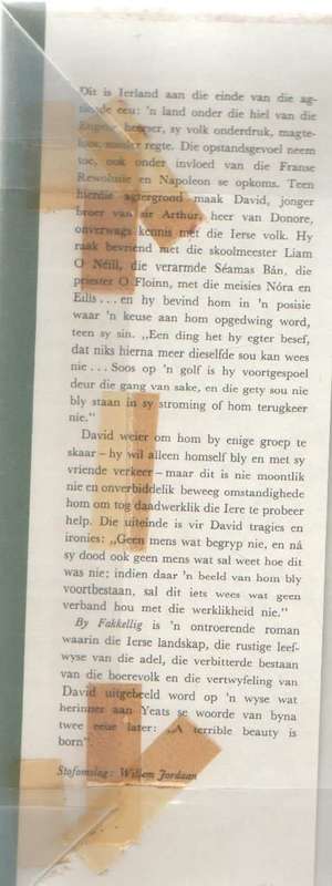 BY FAKKELIG - KAREL SCHOEMAN (4 DE DRUK 1973)