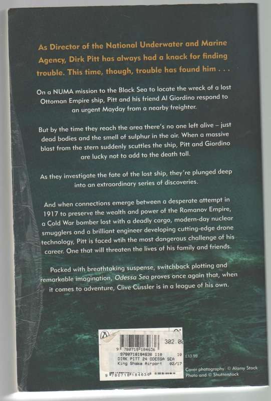 ODESSA SEA - CLIVE CUSSLER (2016)