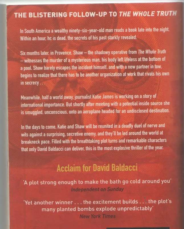 DELIVER US FROM EVIL - DAVID BALDACCI (1 ST PUBLISHED 2010)
