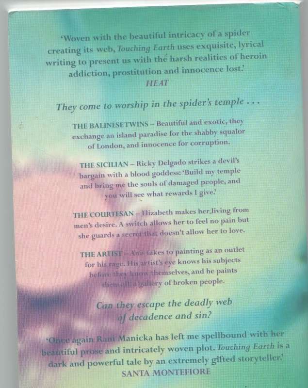 TOUCHING EARTH - RANI MANICKA (1 ST PUBLISHED 2004)