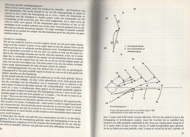CRAVEN RUGBY HANDBOEK - DANIE CRAVEN (2 DE DRUK 1975)