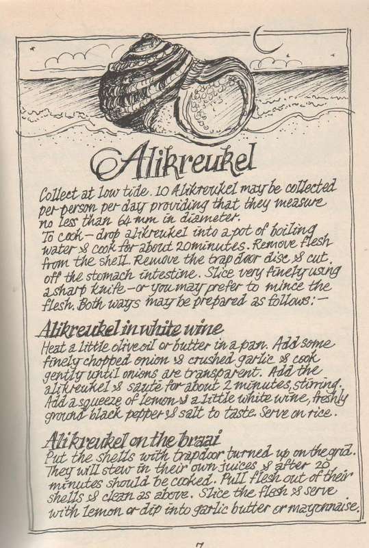 GONE FISHING! SOUTH AFRICAN RECIPES FROM THE SEA - LINDA VICQUERY (1991)