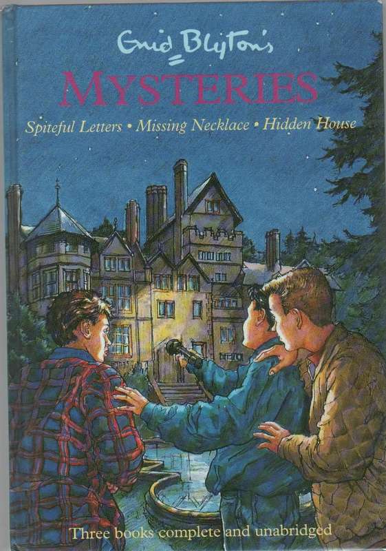 MYSTERIES: SPITEFUL LETTERS, MISSING NECKLACE & HIDDEN HOUSE - ENID BLYTON (1 ST EDITION 1994 )
