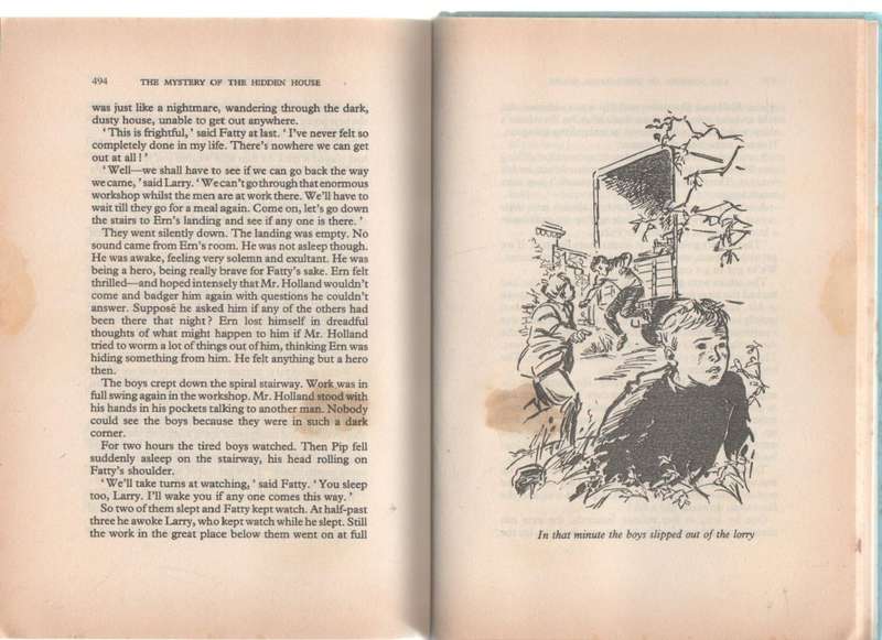 MYSTERIES: SPITEFUL LETTERS, MISSING NECKLACE & HIDDEN HOUSE - ENID BLYTON (1 ST EDITION 1994 )
