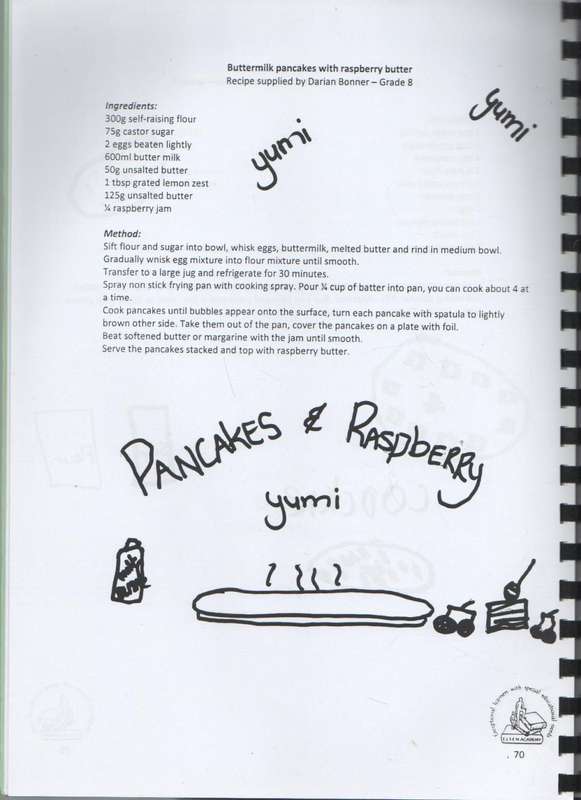 ELSEN ACADEMY'S RECIPE BOOK - ELSEN ACADEMY (AUGUST 2008)