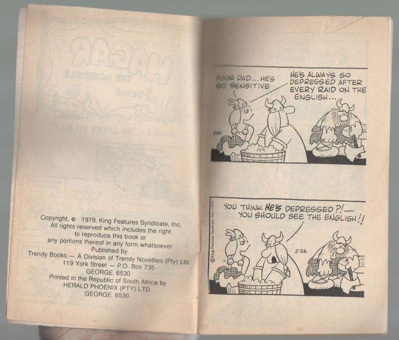 TWO COMICS: BEETLE BAILEY BY MORT WALKER & HAGAR THE HORRIBLE BY DIK BROWNIE